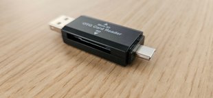 OTG Type C - microSD 0124 фото